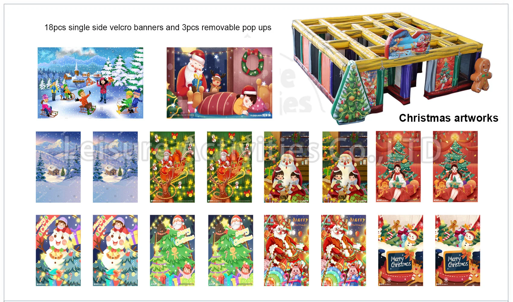 Inflatable Hybrid Maze