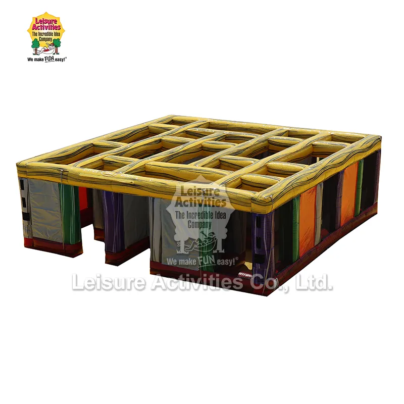 Napihljiv hibridni labirint